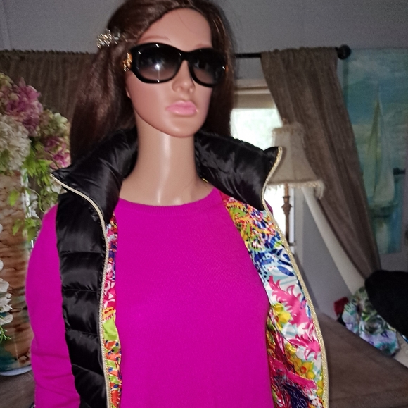 Lilly pulitzer puffer vest size xs - Picture 7 of 10